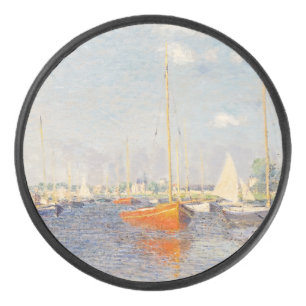 Claude Monet. Red Boats, Argenteuil Hockey Puck
