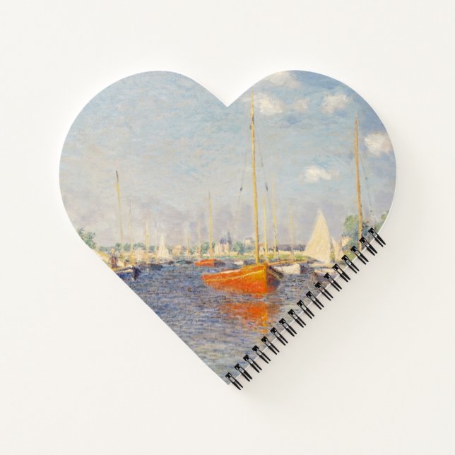 Claude Monet. Red Boats, Argenteuil Notebook (Back)