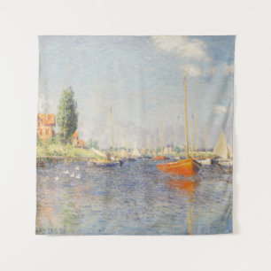 Claude Monet. Red Boats, Argenteuil Tapestry