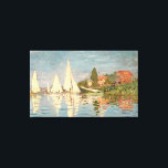 Claude Monet | Regatta at Argenteuil, c.1872 Canvas Print<br><div class="desc">Regatta at Argenteuil,  c.1872 | by Claude Monet | Art Location: Musee d'Orsay,  Paris,  France | French Artist | Image Collection Number: XIR66050</div>
