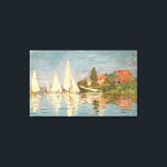 Claude Monet | Regatta at Argenteuil, c.1872 Canvas Print<br><div class="desc">Regatta at Argenteuil,  c.1872 | by Claude Monet | Art Location: Musee d'Orsay,  Paris,  France | French Artist | Image Collection Number: XIR66050</div>