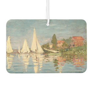 Claude Monet   Regatta at Argenteuil, c.1872 Car Air Freshener