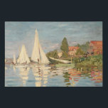Claude Monet | Regatta at Argenteuil, c.1872 Faux Canvas Print<br><div class="desc">Regatta at Argenteuil,  c.1872 | by Claude Monet | Art Location: Musee d'Orsay,  Paris,  France | French Artist | Image Collection Number: XIR66050</div>