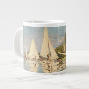 Claude Monet   Regatta at Argenteuil, c.1872 Large Coffee Mug