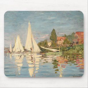 Claude Monet   Regatta at Argenteuil, c.1872 Mouse Mat