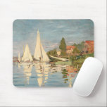 Claude Monet | Regatta at Argenteuil, c.1872 Mouse Mat<br><div class="desc">Regatta at Argenteuil,  c.1872 | by Claude Monet | Art Location: Musee d'Orsay,  Paris,  France | French Artist | Image Collection Number: XIR66050</div>