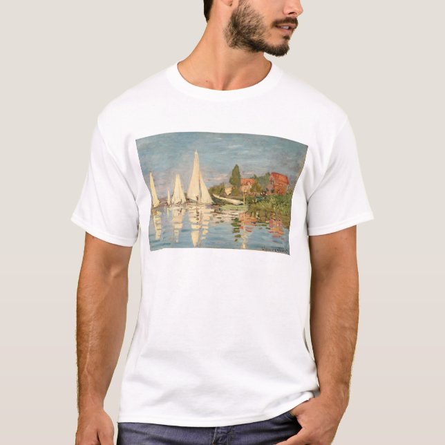 Claude Monet | Regatta at Argenteuil, c.1872 T-Shirt (Front)