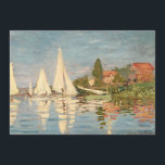 Claude Monet | Regatta at Argenteuil, c.1872 Thank You Card<br><div class="desc">Regatta at Argenteuil,  c.1872 | by Claude Monet | Art Location: Musee d'Orsay,  Paris,  France | French Artist | Image Collection Number: XIR66050</div>