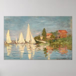 Claude Monet | Regatta at Argenteuil Poster<br><div class="desc">Regatta at Argenteuil,  c.1872 | by Claude Monet | Art Location: Musee d'Orsay,  Paris,  France | French Artist | Image Collection Number: XIR66050</div>