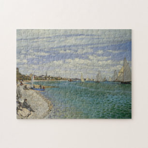 Claude Monet   Regatta at Sainte-Adresse Jigsaw Puzzle