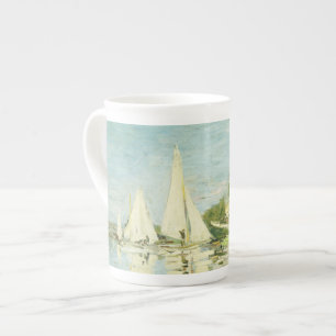 Claude Monet. Regattas at Argenteuil Bone China Mug