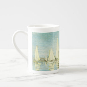 Claude Monet. Regattas at Argenteuil Bone China Mug
