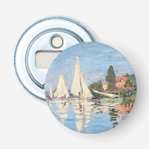 Claude Monet - Regattas at Argenteuil Bottle Opener