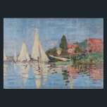 Claude Monet - Regattas at Argenteuil Cutting Board<br><div class="desc">Regattas at Argenteuil,  Regates a Argenteuil. By Claude Monet in 1872.</div>