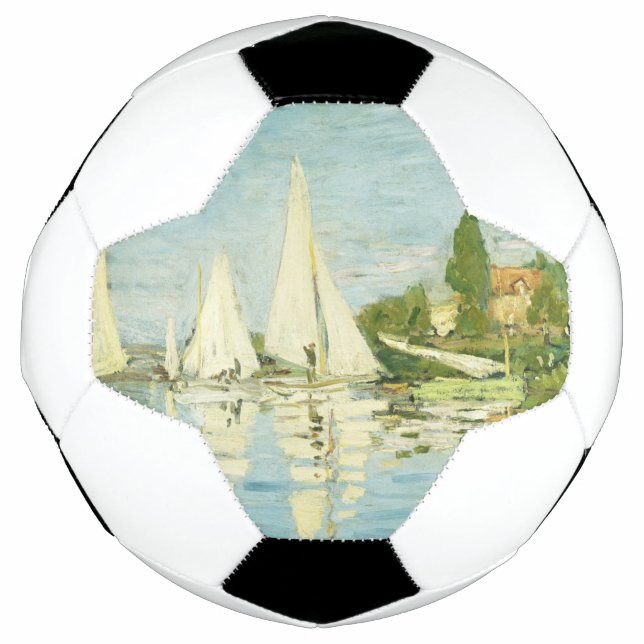Claude Monet. Regattas at Argenteuil     Football (Front)