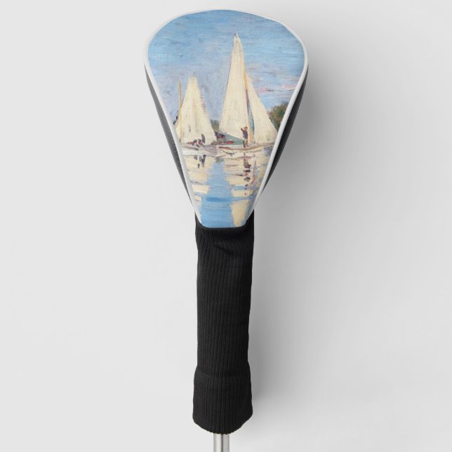 Claude Monet - Regattas at Argenteuil Golf Head Cover (Front)