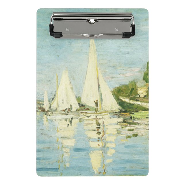 Claude Monet. Regattas at Argenteuil     Mini Clipboard