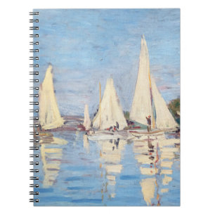 Claude Monet - Regattas at Argenteuil Notebook