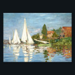 Claude Monet Regattas at Argenteuil Photo Print<br><div class="desc">Famous painters of all time</div>
