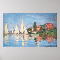 Claude Monet - Regattas at Argenteuil