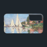 Claude Monet - Regattas at Argenteuil Samsung Galaxy Case<br><div class="desc">Regattas at Argenteuil,  Regates a Argenteuil. By Claude Monet in 1872.</div>