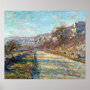 Claude Monet Road of La Roche-Guyon Poster