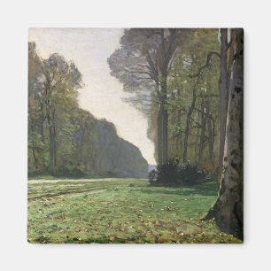 Claude Monet Road to Bas-Breau, Fontainebleau Magnet