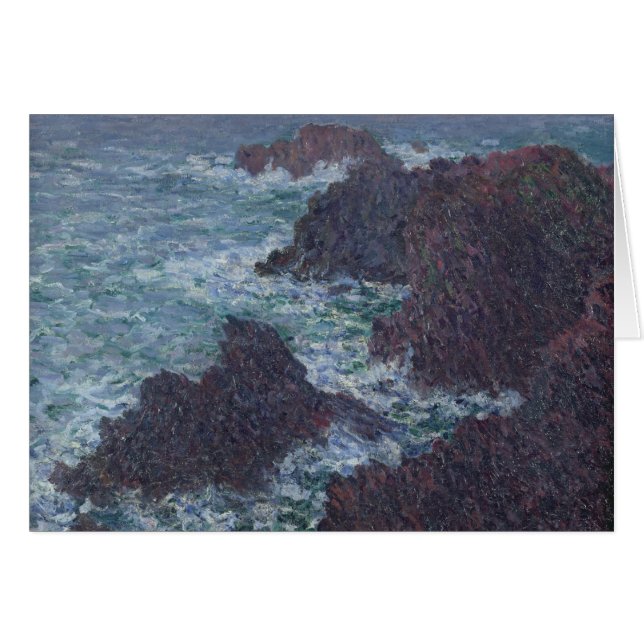 Claude Monet | Rocks at Belle-Ile, the Wild Coast (Front Horizontal)