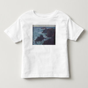 Claude Monet Rocks at Belle-Ile, the Wild Coast Toddler T-Shirt