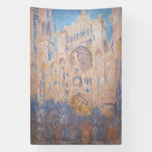 Claude Monet - Rouen Cathedral at sunset Banner