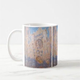 Claude Monet - Rouen Cathedral at sunset Coffee Mug