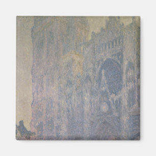 Claude Monet Rouen Cathedral, Harmony in White Magnet