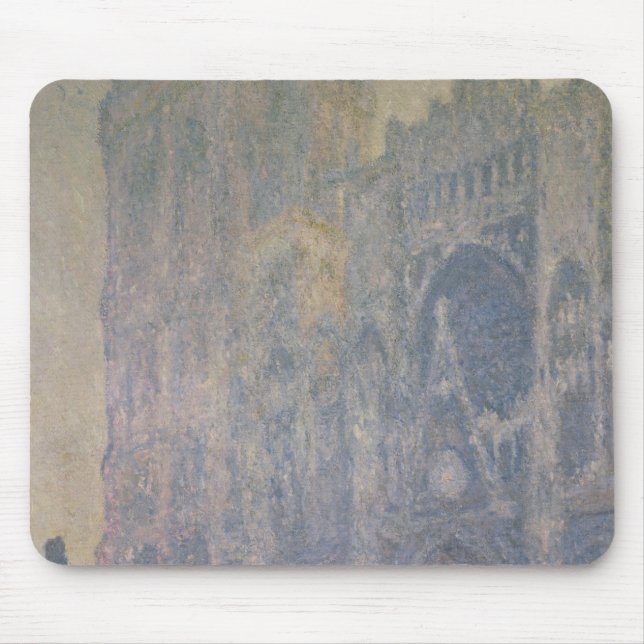Claude Monet | Rouen Cathedral, Harmony in White Mouse Mat (Front)