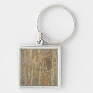 Claude Monet   Rouen Cathedral, Midday, 1894 Key Ring