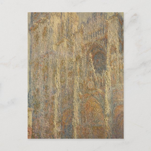 Claude Monet | Rouen Cathedral, Midday, 1894 Postcard (Front)