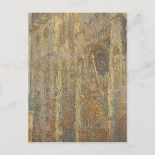 Claude Monet Rouen Cathedral, Midday, 1894 Postcard