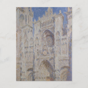 Claude Monet   Rouen Cathedral The Portal Sunlight Postcard