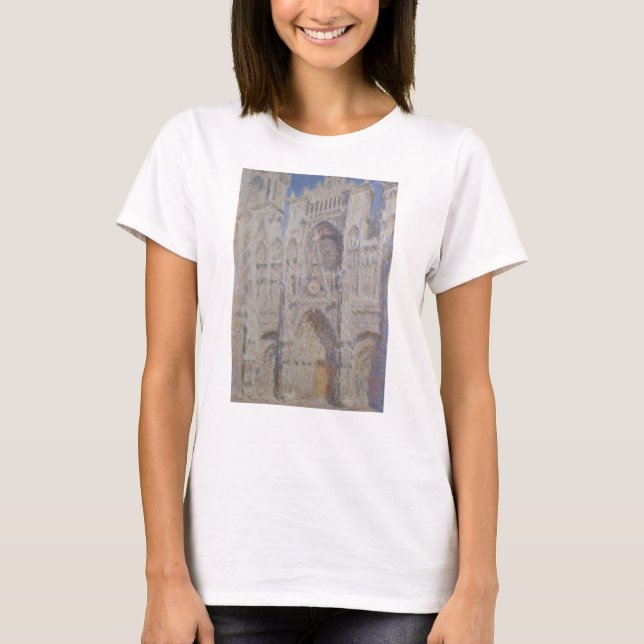 Claude Monet | Rouen Cathedral The Portal Sunlight T-Shirt (Front)