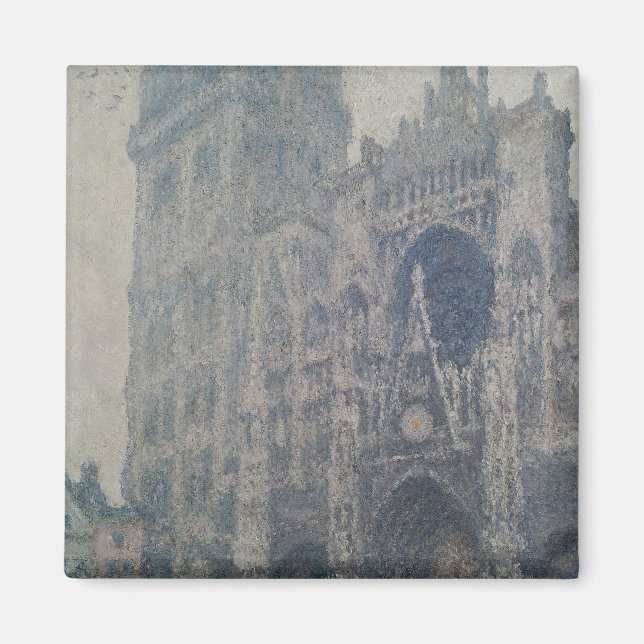 Claude Monet | Rouen Cathedral, West Portal Magnet (Front)