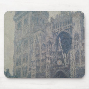 Claude Monet   Rouen Cathedral, West Portal Mouse Mat