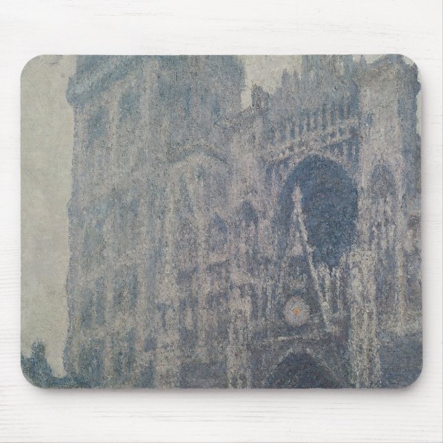 Claude Monet | Rouen Cathedral, West Portal Mouse Mat (Front)
