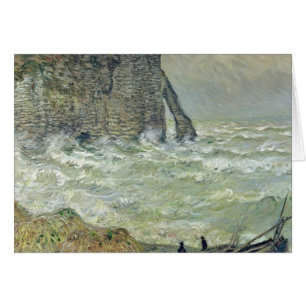 Claude Monet   Rough Sea at Etretat, 1883