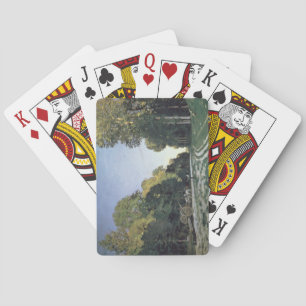 Claude Monet Route de Chailly, Fontainebleau Playing Cards