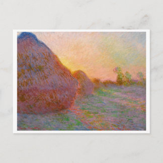Claude Monet’s Meules Haystack Postcard