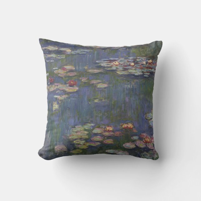 Claude Monet’s Water Lilies Cushion (Front)