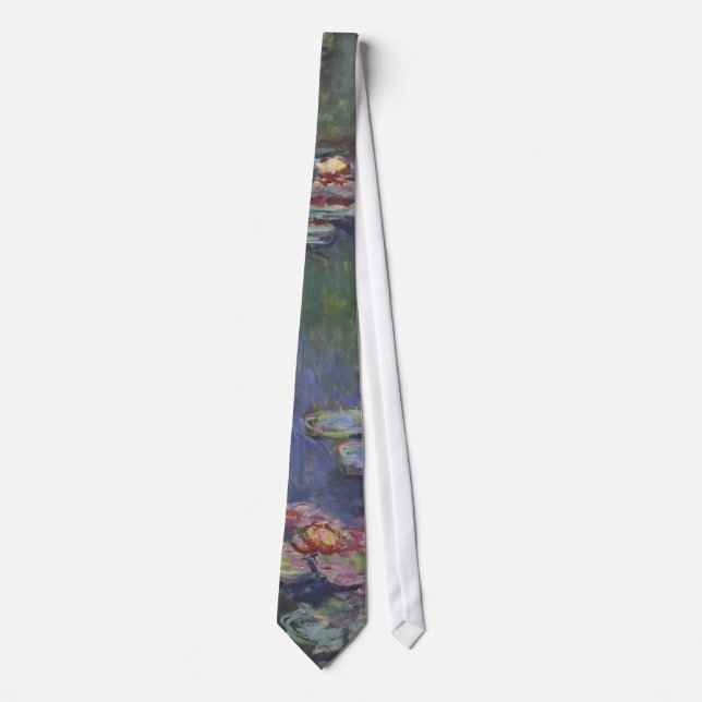 Claude Monet’s Water Lilies Tie (Front)