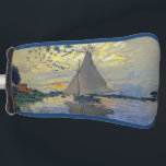 Claude Monet - Sailboat at Le Petit-Gennevilliers Golf Head Cover<br><div class="desc">Sailboat at Le Petit-Gennevilliers / Voilier au Petit-Gennevilliers - Claude Monet,  1874</div>