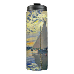 Claude Monet - Sailboat at Le Petit-Gennevilliers Thermal Tumbler
