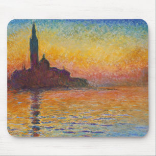Claude Monet - San Giorgio Maggiore at Dusk Mouse Mat