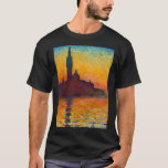 Claude Monet San Giorgio Maggiore At T-Shirt<br><div class="desc">Claude Monet San Giorgio Maggiore At</div>